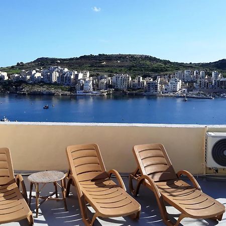 Bayview 2 Bedroom Seaview Apartment With Large Terrace With Panoramic Views - By Getawaysmalta St. Paul's Bay Luaran gambar